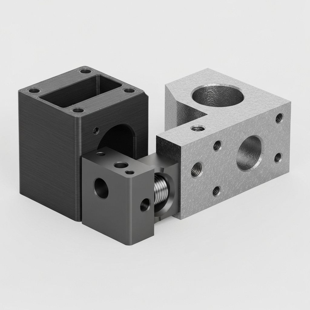 3D printing and CNC machining creating functional prototypes for testing and validation