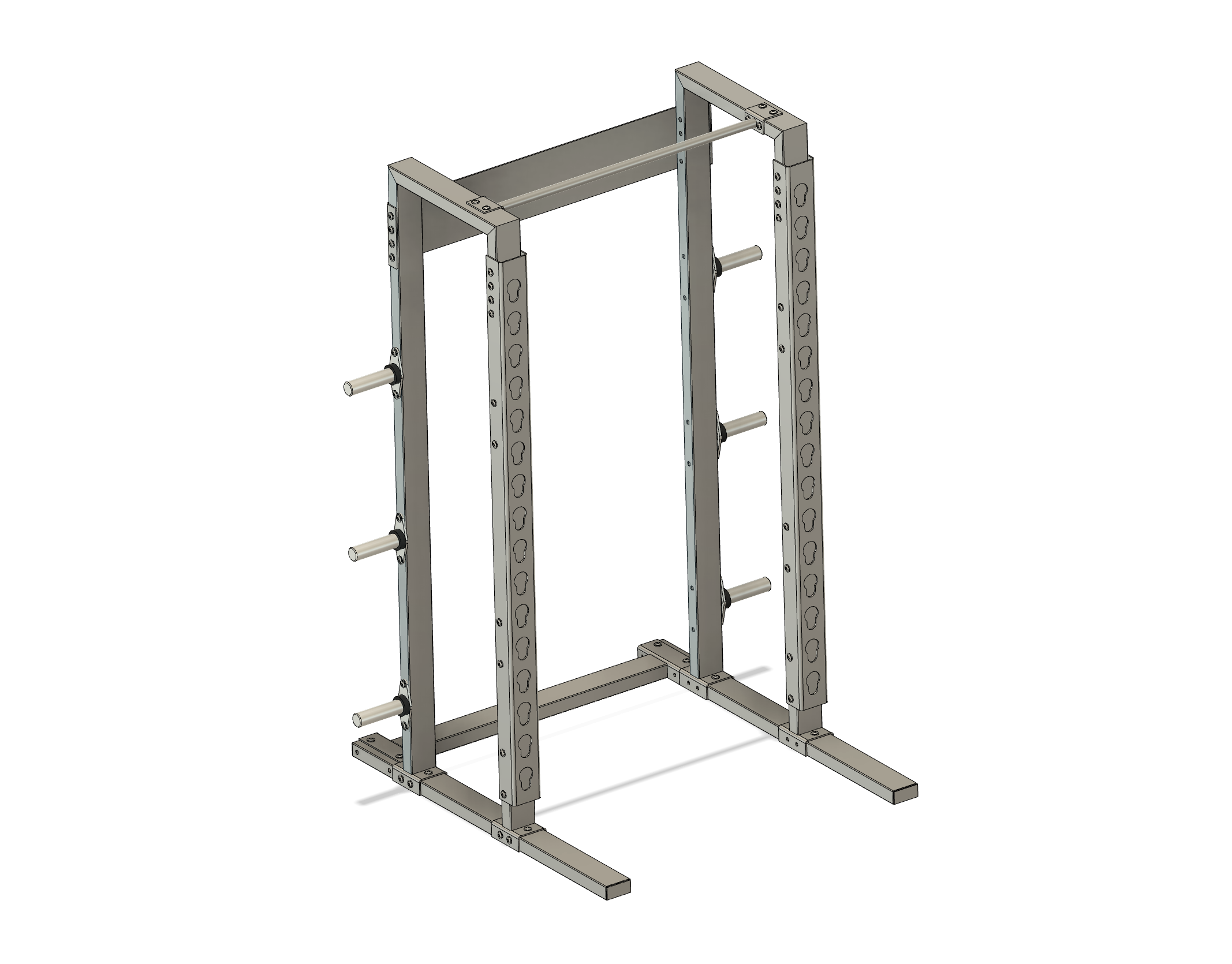 Fabricated Squat Rack