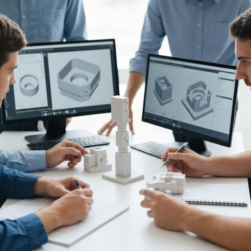 Rapid product development and prototyping using current 3D CAD models and design iteration